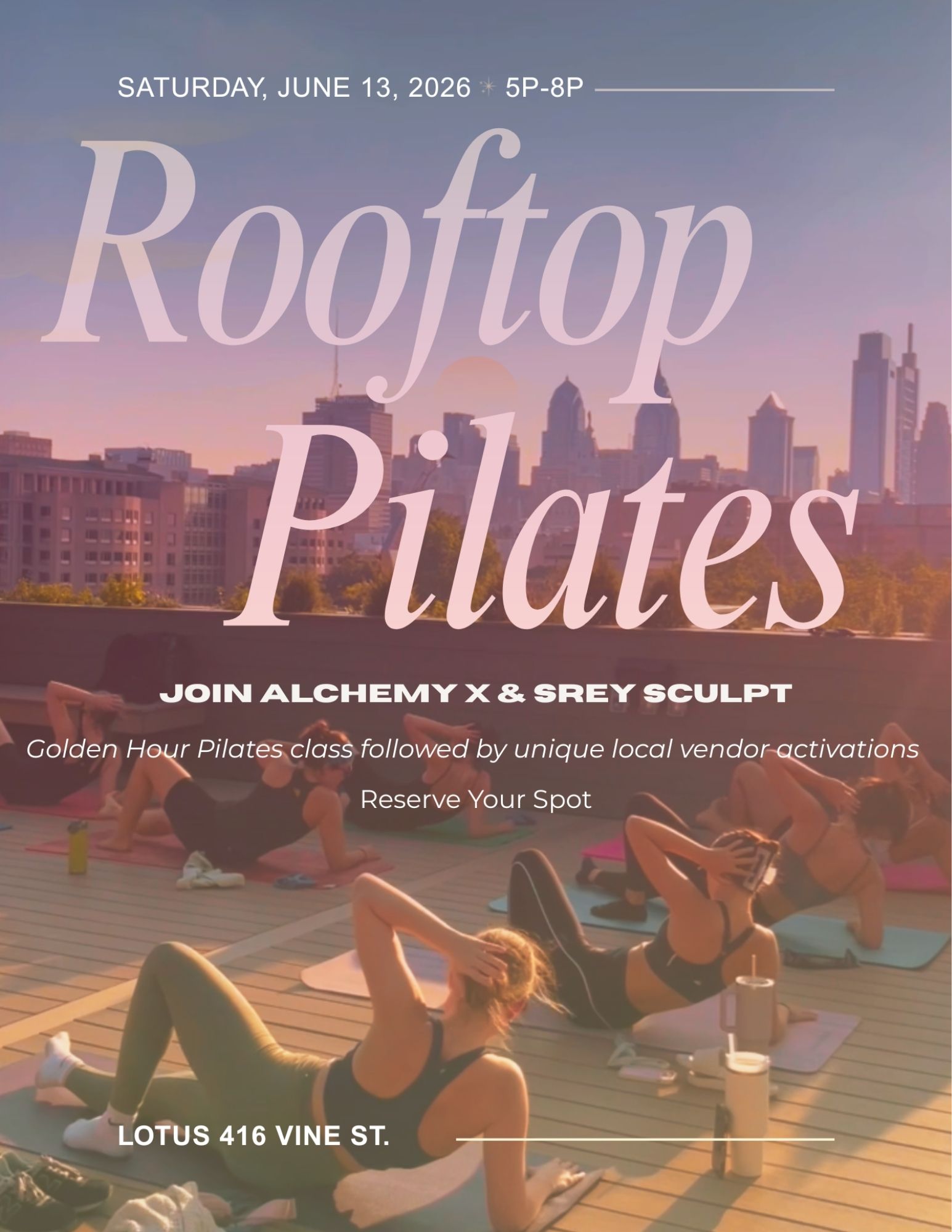 Rooftop Pilates at Lotus