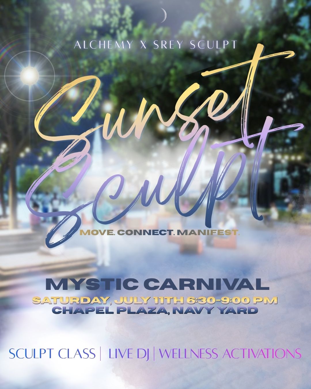 Sunset Sculpt at Chapel Plaza